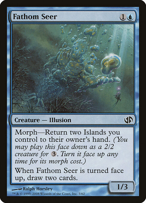 Fathom Seer (3) - Duel Decks: Jace vs. Chandra - Game On