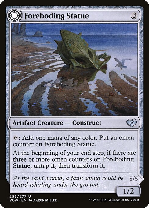 Foreboding Statue // Forsaken Thresher (256) - Innistrad: Crimson Vow - Game On