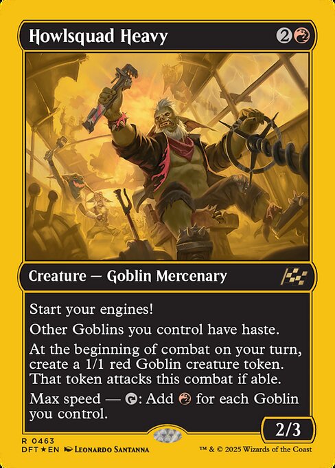 Howlsquad Heavy (463) (Foil) - Aetherdrift - Game On