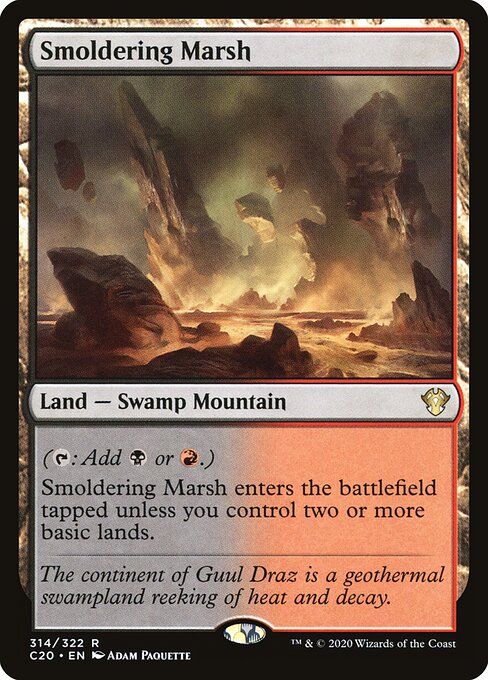 Smoldering Marsh (314) - Commander 2020 - Game On