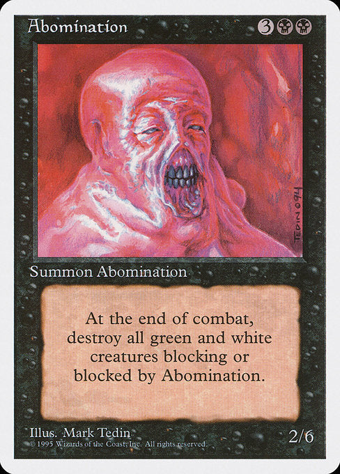 Abomination (117) - Fourth Edition - Game On