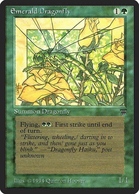 Emerald Dragonfly (184) - Legends - Game On
