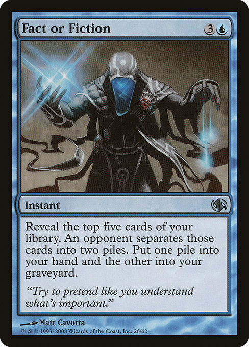 Fact or Fiction (26) - Duel Decks: Jace vs. Chandra - Game On
