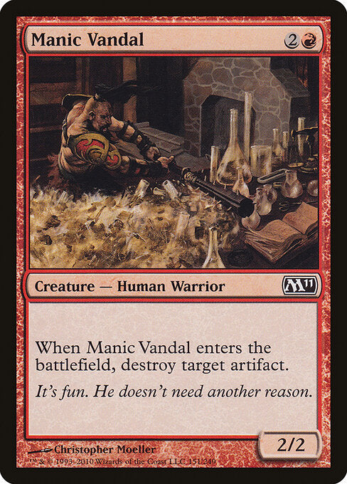 Manic Vandal (151) - Magic 2011 - Game On