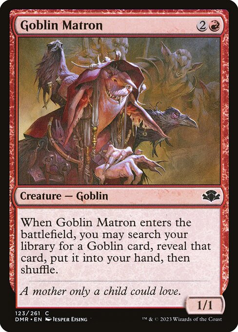 Goblin Matron (123) (Foil) - Dominaria Remastered - Game On