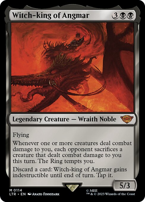 Witch-king of Angmar (114) (Foil) - The Lord of the Rings: Tales of Middle-earth - Game On