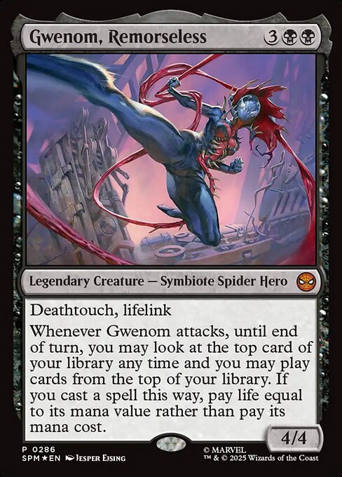 Gwenom, Remorseless (286) (Foil) - Marvel's Spider-Man - Game On