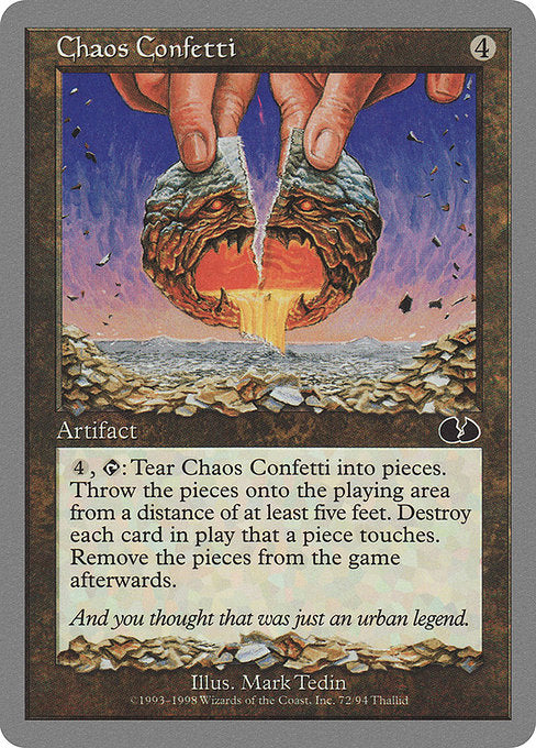Chaos Confetti (72) - Unglued - Game On