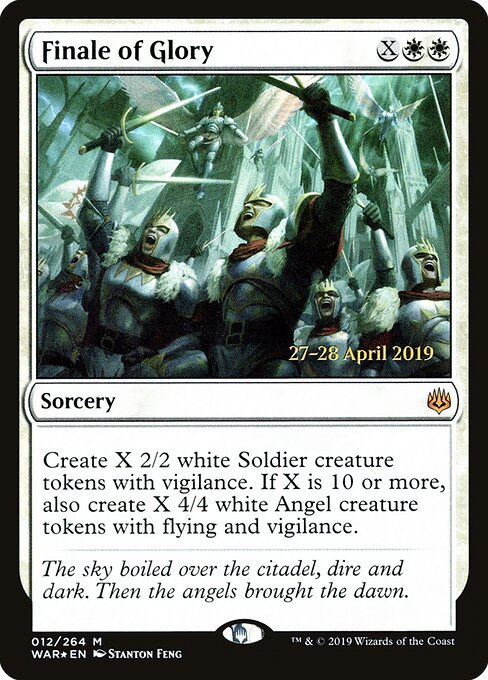Finale of Glory (12s) (Foil) - War of the Spark Promos - Game On
