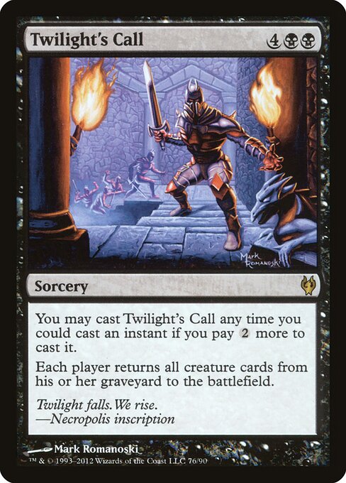 Twilight's Call (76) - Duel Decks: Izzet vs. Golgari - Game On