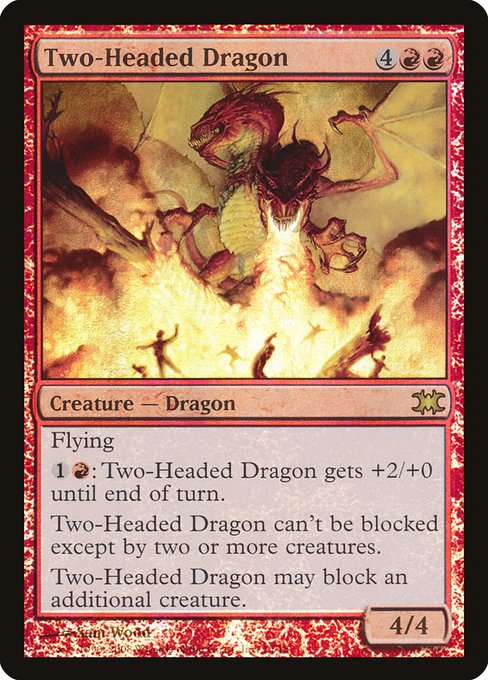 Two-Headed Dragon (15) (Foil) - From the Vault: Dragons - Game On