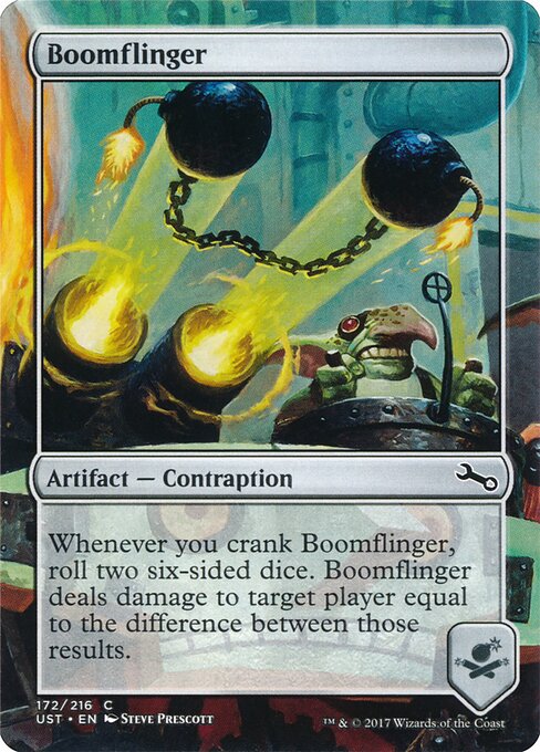 Boomflinger (172) - BORDERLESS - FULL ART - Unstable - Game On