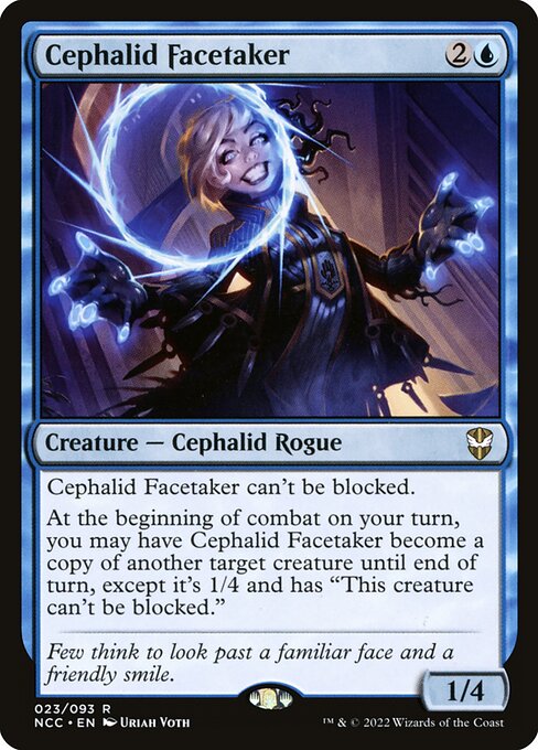 Cephalid Facetaker (23) - New Capenna Commander - Game On
