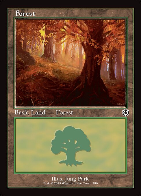 Forest (296) (Foil) - Innistrad Remastered - Game On