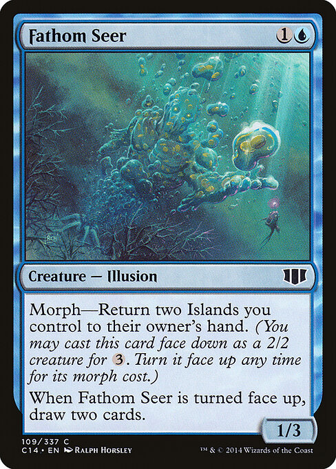 Fathom Seer (109) - Commander 2014 - Game On