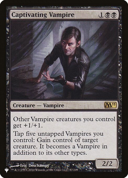 Captivating Vampire (M11-87) - The List - Game On