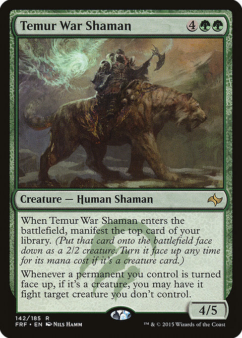 Temur War Shaman (142) (Foil) - Fate Reforged - Game On