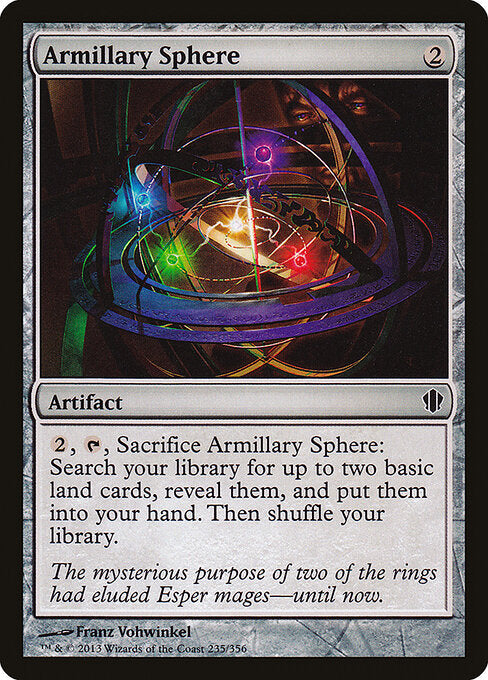 Armillary Sphere (235) - Commander 2013 - Game On