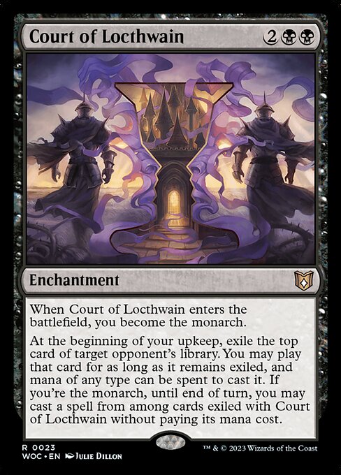 Court of Locthwain (23) - Wilds of Eldraine Commander - Game On