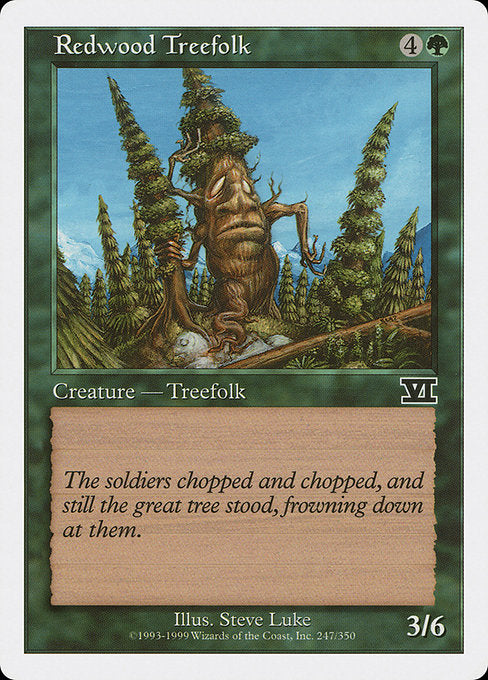 Redwood Treefolk (247) - Classic Sixth Edition - Game On