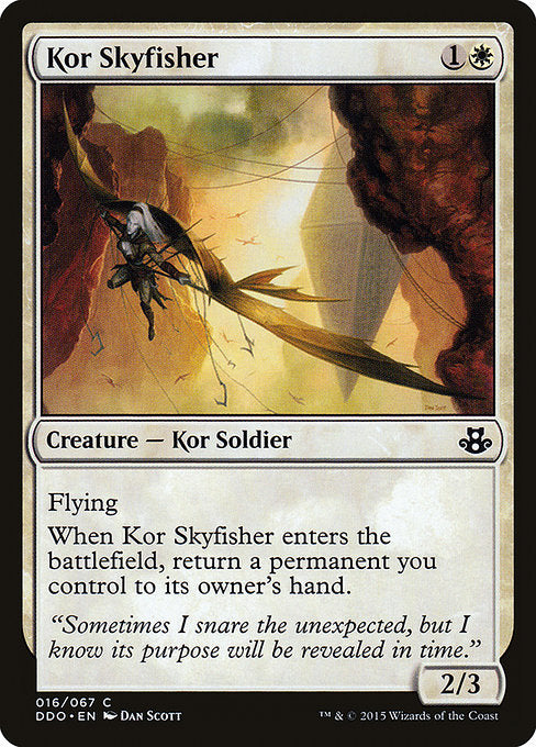 Kor Skyfisher (16) - Duel Decks: Elspeth vs. Kiora - Game On