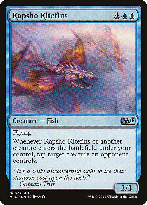 Kapsho Kitefins (66) (Foil) - Magic 2015 - Game On