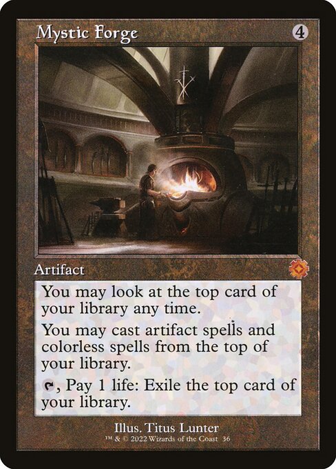Mystic Forge (36) (Foil) - The Brothers' War Retro Artifacts - Game On