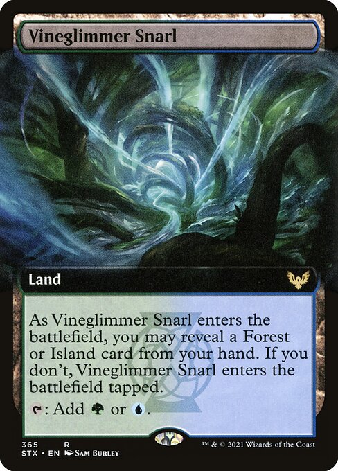 Vineglimmer Snarl (365) - EXTENDED ART - Strixhaven: School of Mages - Game On