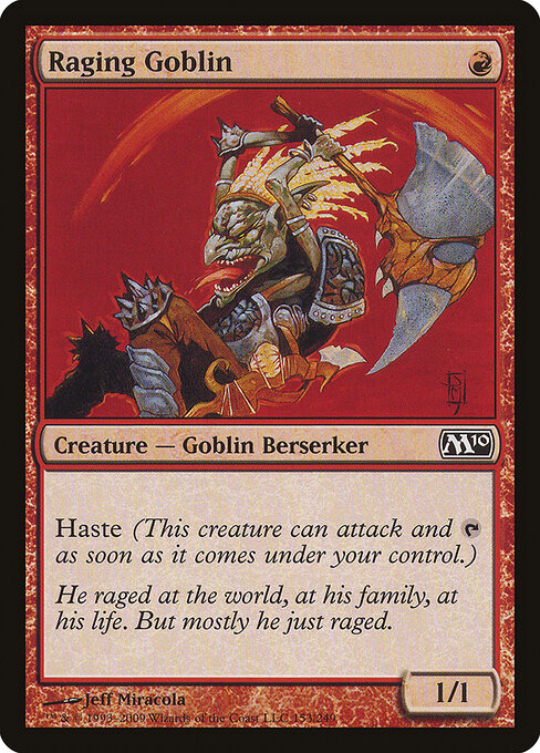 Raging Goblin (153) - Magic 2010 - Game On