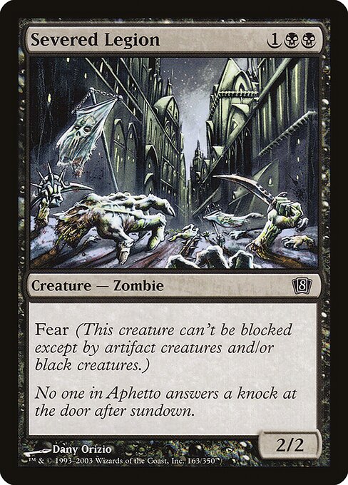 Severed Legion (163★) - Eighth Edition - Game On