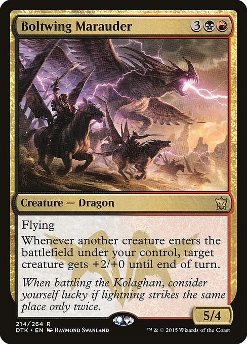 Boltwing Marauder (214) (Foil) - Dragons of Tarkir - Game On