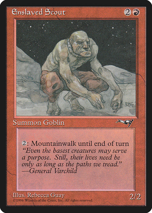 Enslaved Scout (71b) - Alliances - Game On