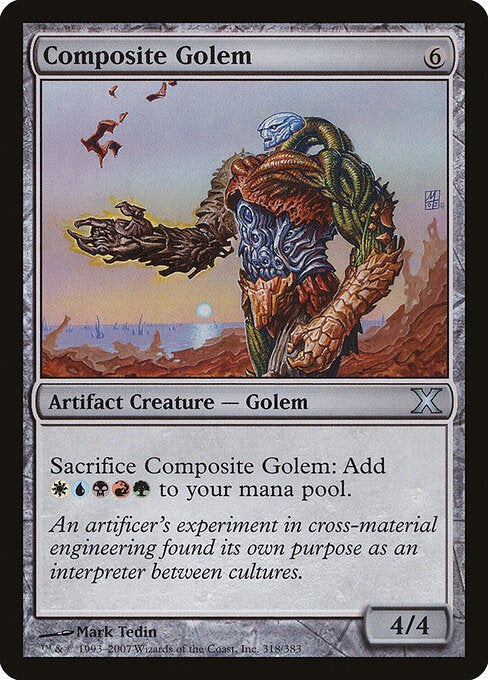 Composite Golem (318) - Tenth Edition - Game On