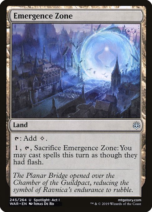 Emergence Zone (245) - War of the Spark - Game On