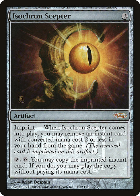 Isochron Scepter (11) (Foil) - Friday Night Magic 2008 - Game On