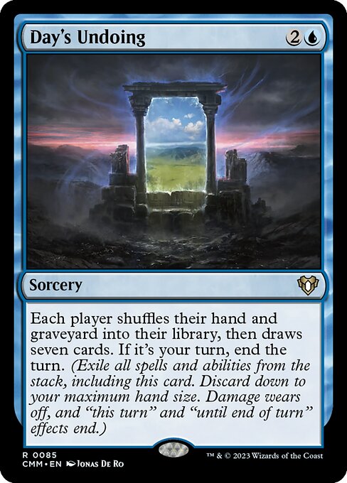 Day's Undoing (85) (Foil) - Commander Masters - Game On