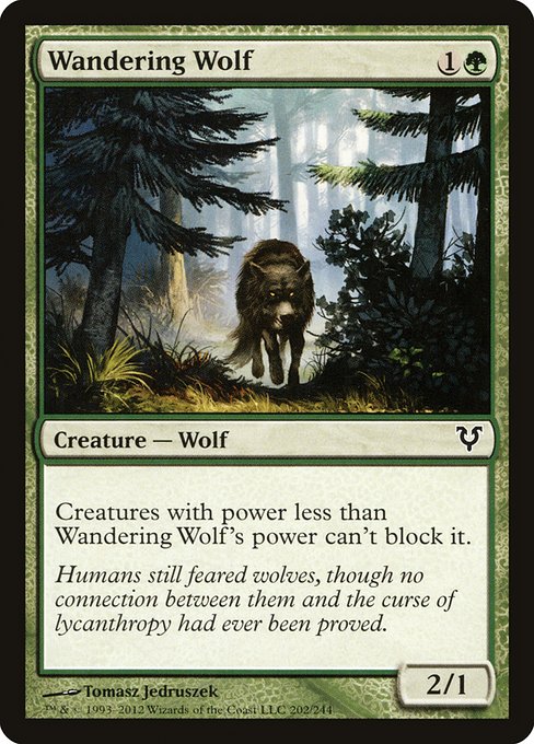 Wandering Wolf (202) (Foil) - Avacyn Restored - Game On