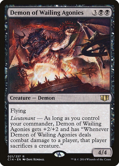 Demon of Wailing Agonies (21) - Commander 2014 - Game On