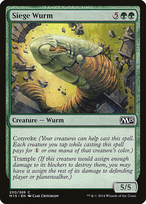 Siege Wurm (200) - Magic 2015 - Game On
