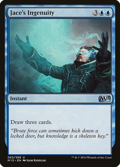 Jace's Ingenuity (63) (Foil) - Magic 2015 - Game On