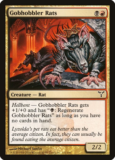 Gobhobbler Rats (111) (Foil) - Dissension - Game On