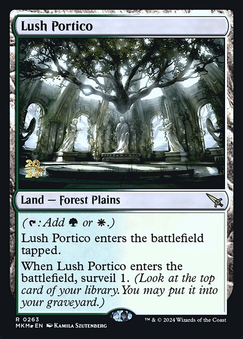 Lush Portico (263s) (Foil) - Murders at Karlov Manor Promos - Game On