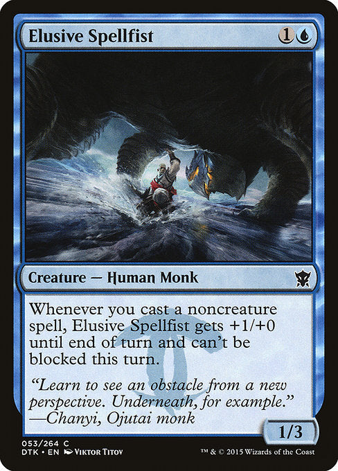 Elusive Spellfist (53) (Foil) - Dragons of Tarkir - Game On