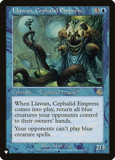 Llawan, Cephalid Empress (TOR-42) - The List - Game On