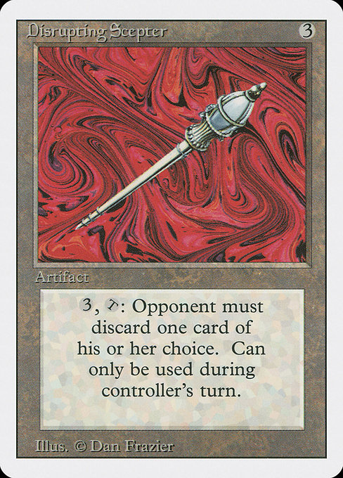 Disrupting Scepter (245) - Revised Edition - Game On