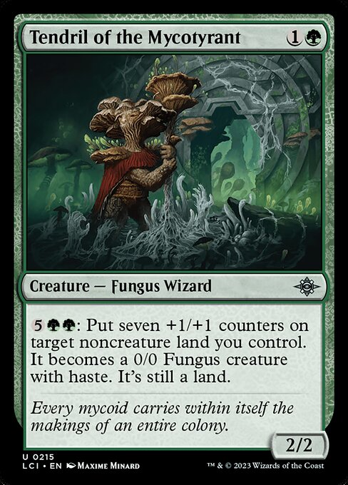 Tendril of the Mycotyrant (215) (Foil) - The Lost Caverns of Ixalan - Game On