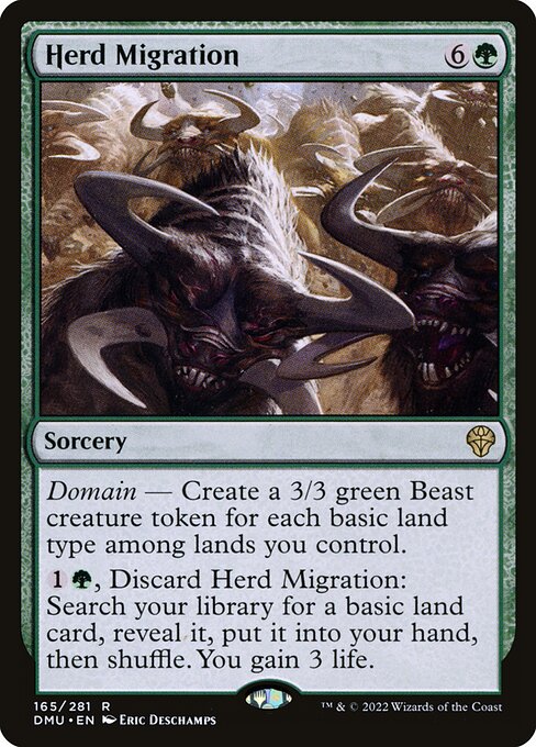 Herd Migration (165) - Dominaria United - Game On