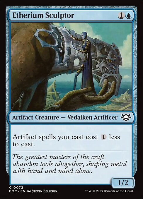 Etherium Sculptor (72) - Edge of Eternities Commander - Game On