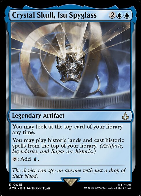 Crystal Skull, Isu Spyglass (15) (Foil) - Assassin's Creed - Game On