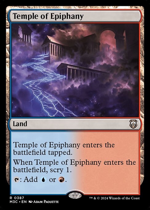 Temple of Epiphany (387) - Modern Horizons 3 Commander - Game On